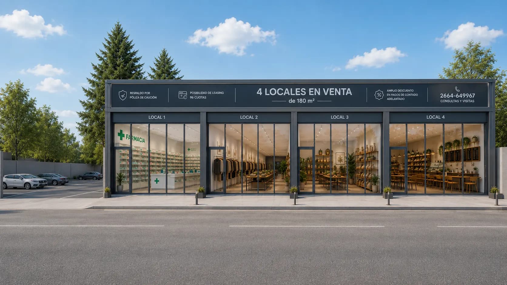 Locales comerciales CORADIR