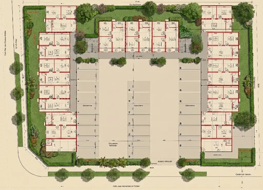 Plan Maestro de departamentos y locales en San Luis